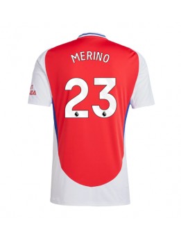 Arsenal Mikel Merino #23 Domaci Dres 2024-25 Kratak Rukavima